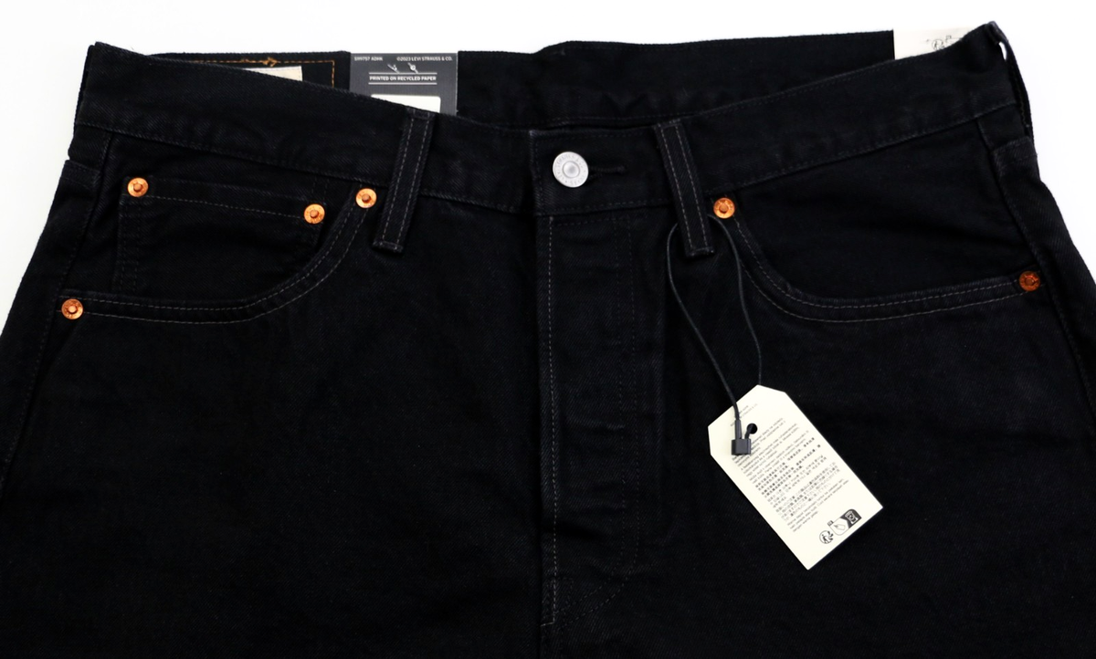 Levi's Premium 501 Jeans Original Fit Selvedge Men's Size W38 L34