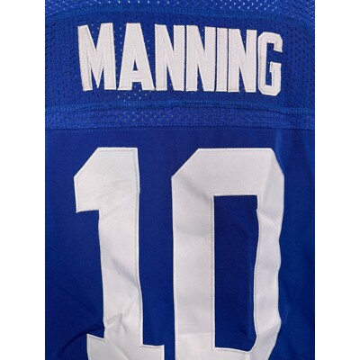 Eli Manning #10 New York NY Giants NFL Nike Blue Home Jersey Men's