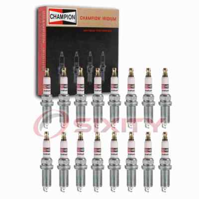 16 pc Champion Iridium Spark Plugs for 2009-2019 Dodge Challenger