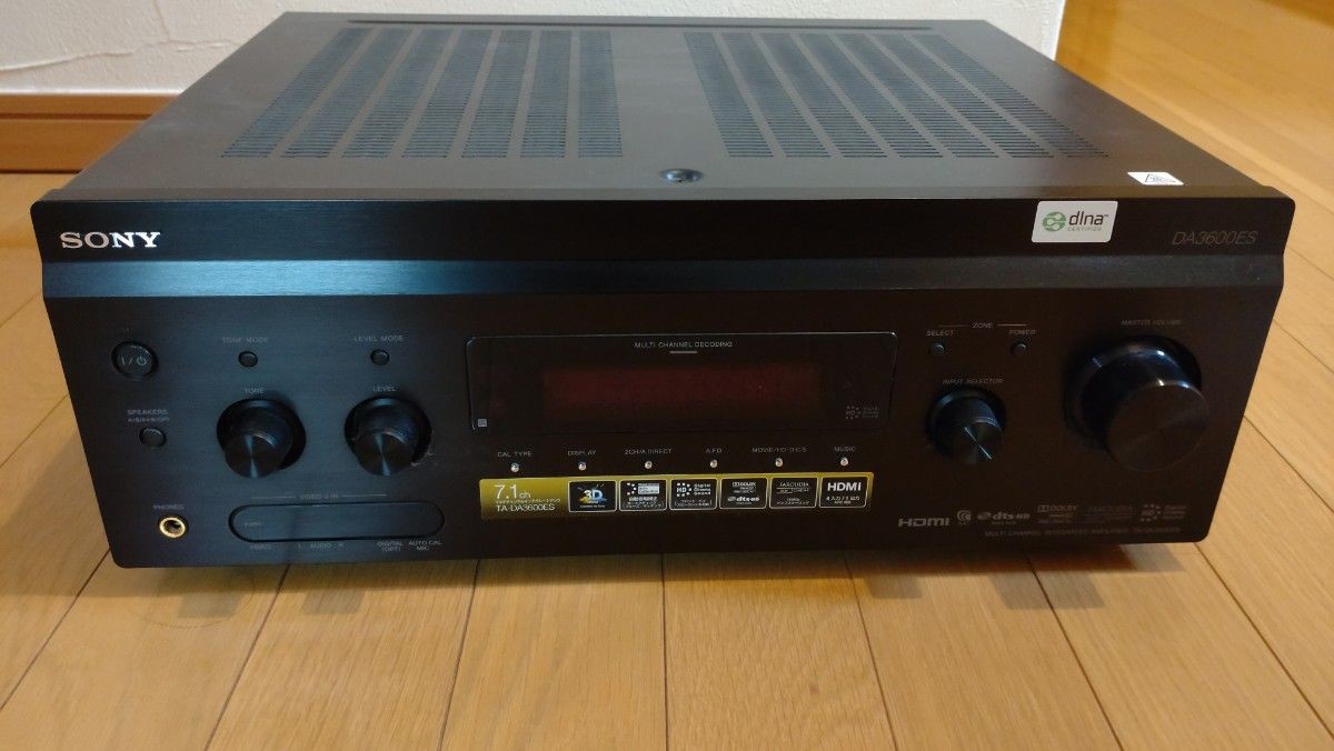 TA-DA3600ES AVアンプ SONY 動作品 リモコン3つ付 TA-DA3600ES AV