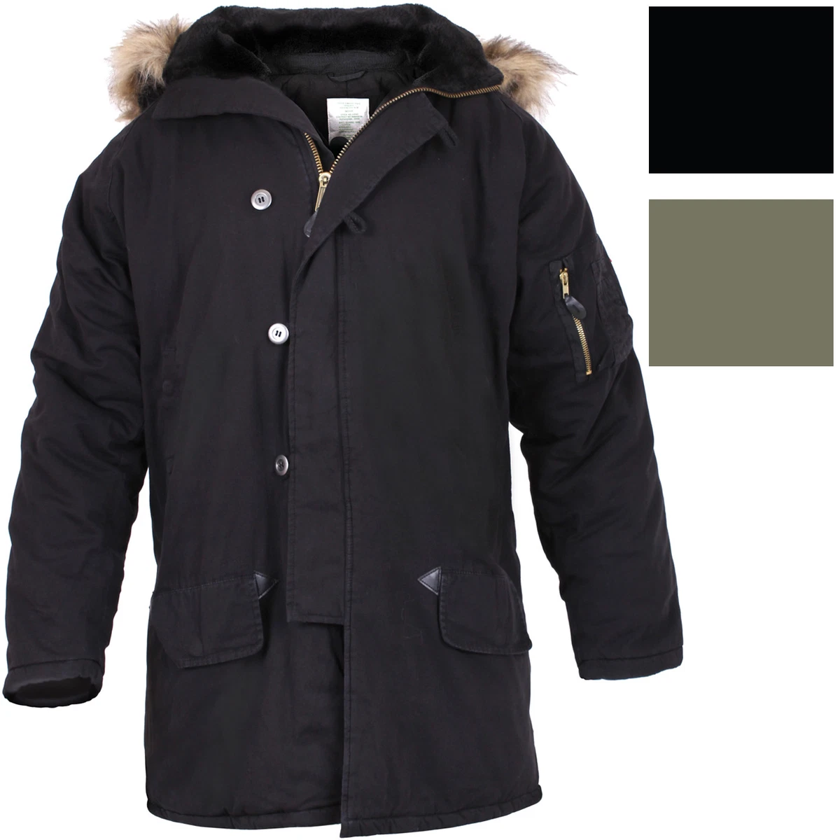 Military Parka N 3b In Men's Coats & Jackets for sale | eBay