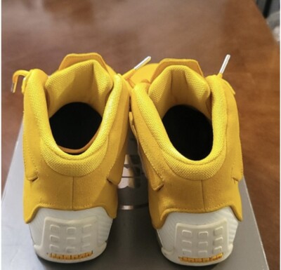 Size 10.5 - Air Jordan 18 Retro Yellow Suede(bought off goat