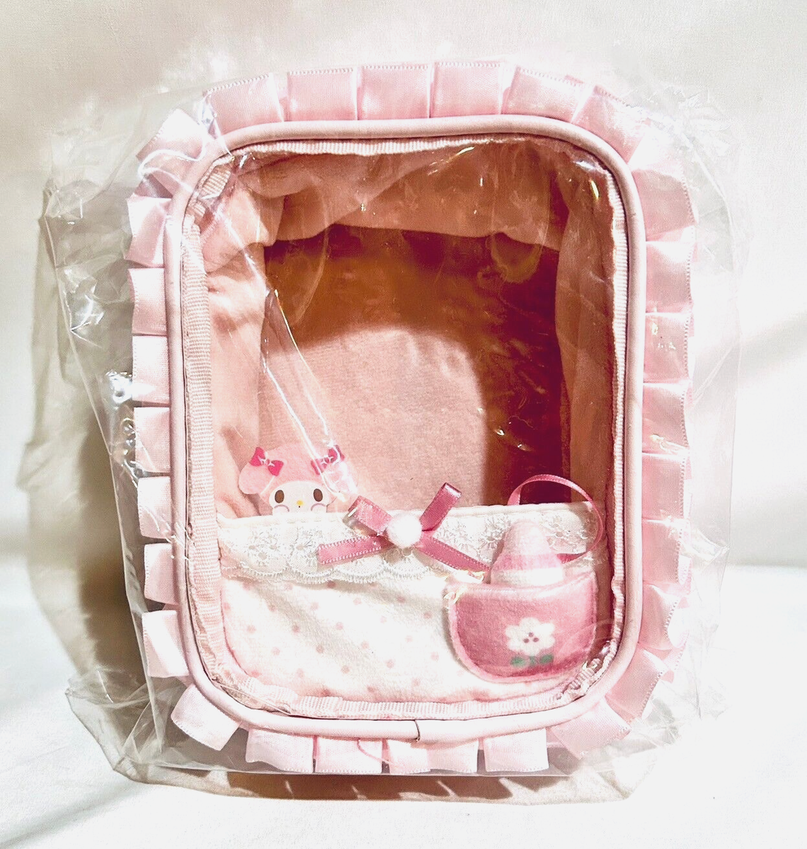 Sanrio Plush Pouch My Melody Enjoy Idol Series Baby Design New