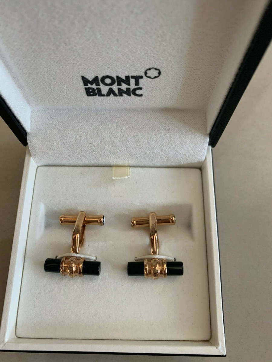 MONTBLANC ゴールドメッキ カフリンクス カフス Montblanc Cufflinks