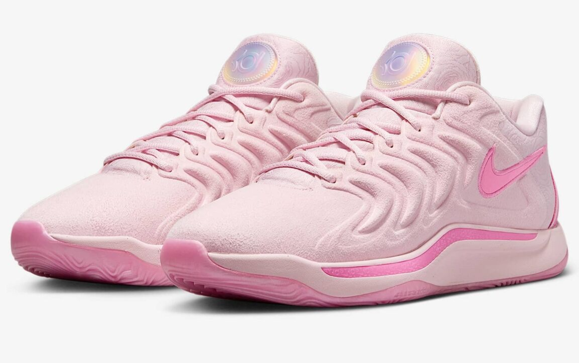 Nike KD 17 NRG 'Aunt Pearl' Pink Foam/Beyond Pink FZ1518-600 US