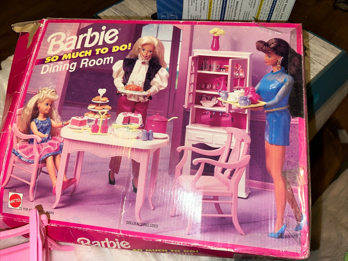 バービービンテージ☆ Barbie Mattel キッチンセット 1995年 1995