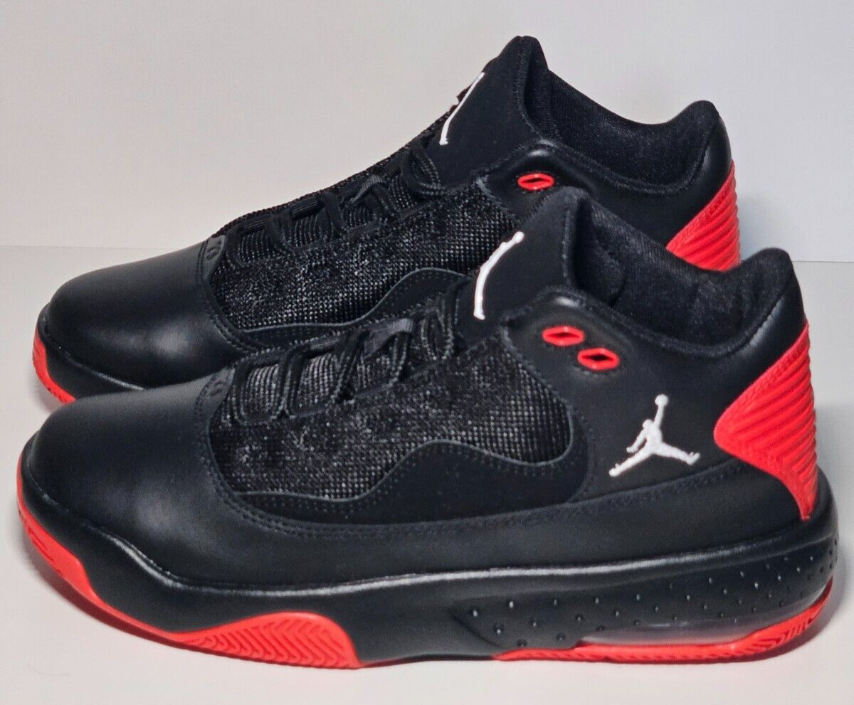 Nike Kids Jordan Max Aura 2 (GS), CN8094-060 Black/White-Chile Red
