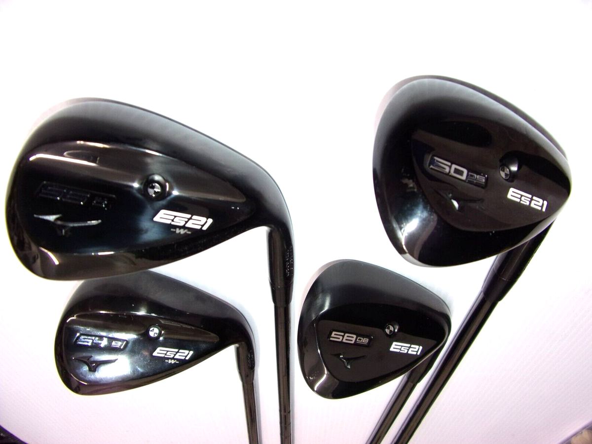 NEW Black Mizuno Es21 Wedges 54,56,58,60, KBS 115g Wedge Flex your
