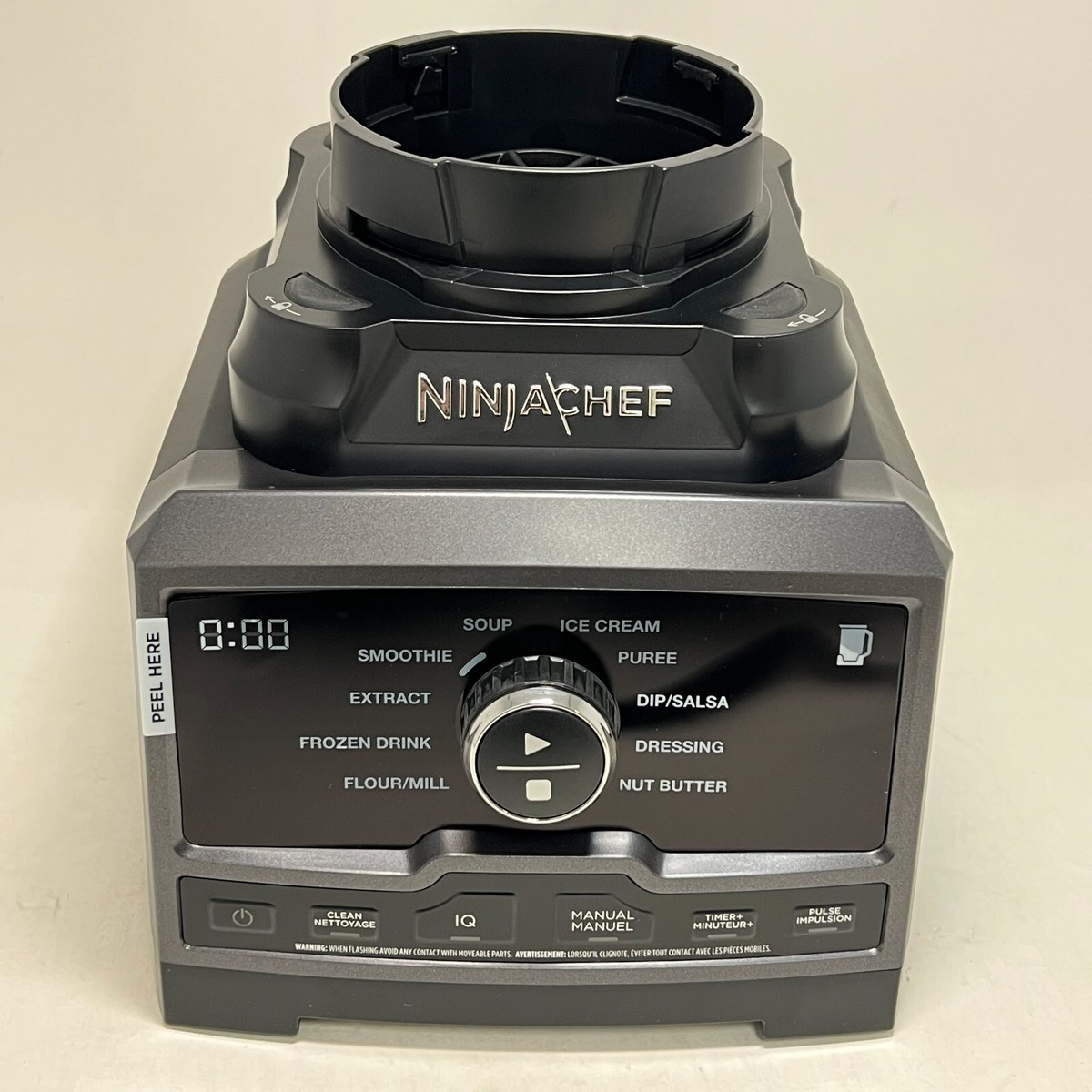Ninja Chef Professional IQ Duo Blender Motor Base for CT800 CT805