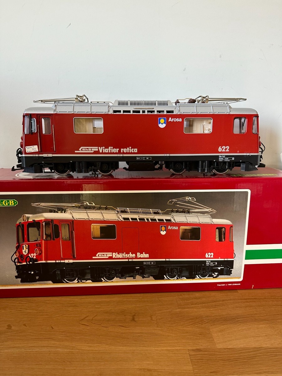 LGB 2043 RHATISCHE BAHN ELECTRIC LOCOMOTIVE #622 G GAUGE NEW | eBay