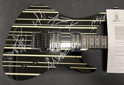 Avenged Sevenfold 4x Band-Signed Schecter Diamond Series Custom