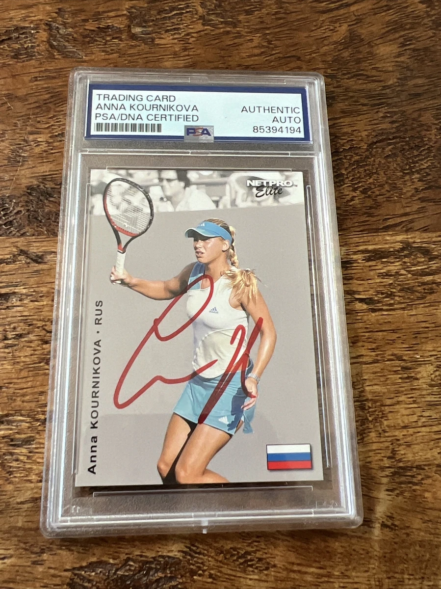 Professional Sports Authenticator (PSA) Anna Kournikova Tennis