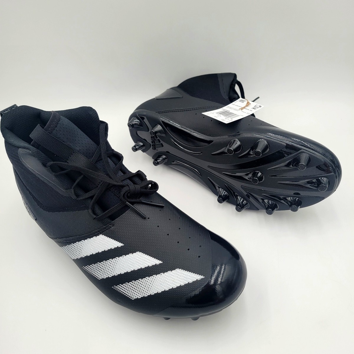 adidas ADIZERO Chaos Lineman Football Cleats Men's Size 12 Black