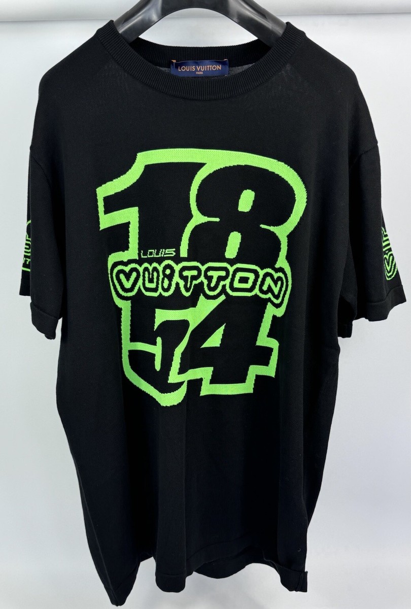 Louis Vuitton - LV 1854 Graphic Print Knit T-Shirt 1AAG06 Size: XL
