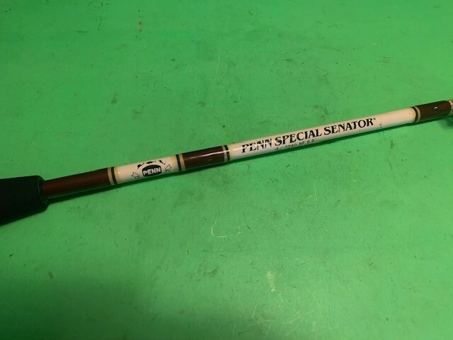 VINTAGE PENN SPECIAL SENATOR 6 FOOT 6 INCH 30 TO 50 POUND RATED