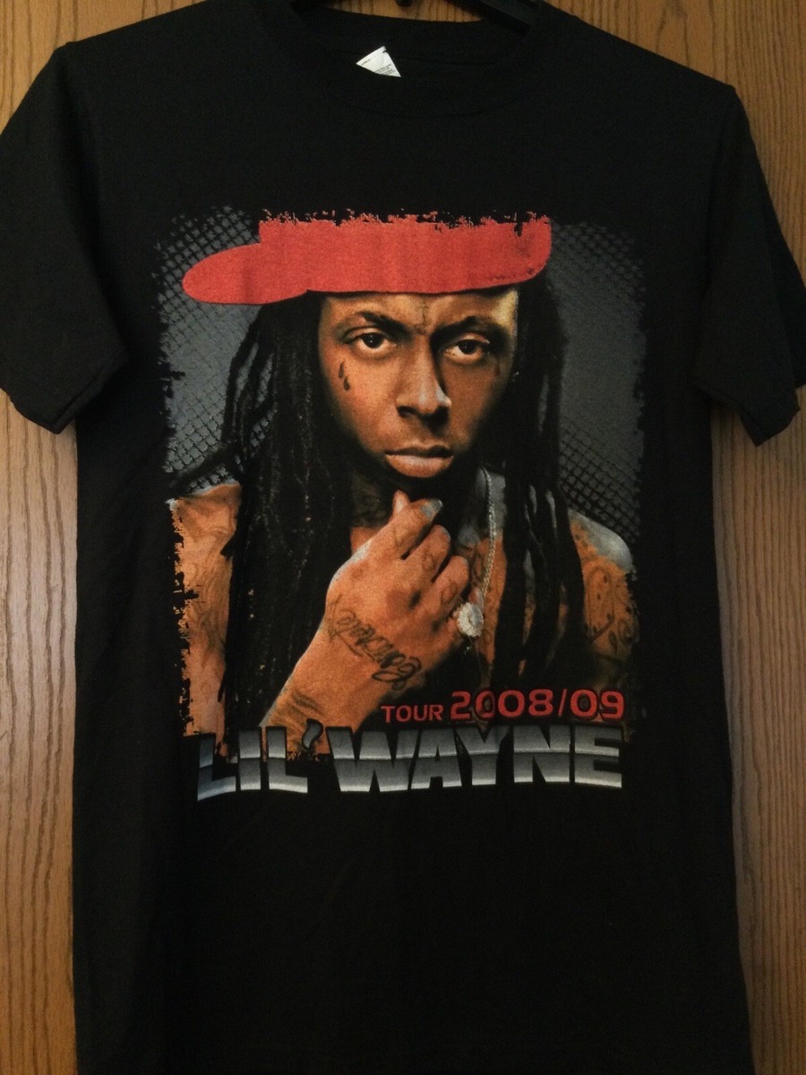 Lil Wayne - Tour 2008/09 - “I Am Music” Tour - Black - 2 Sided - S