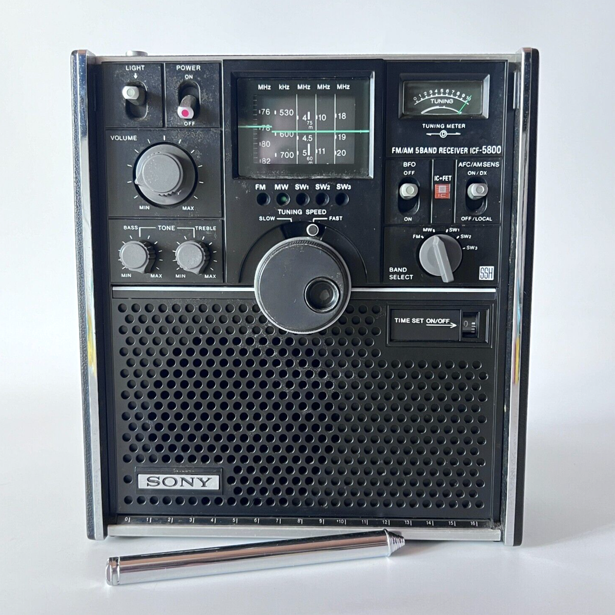 SONY ICF-5800 AM/FMラジオ受信機 SONY ICF-5800 FM/AMラジオ受信機