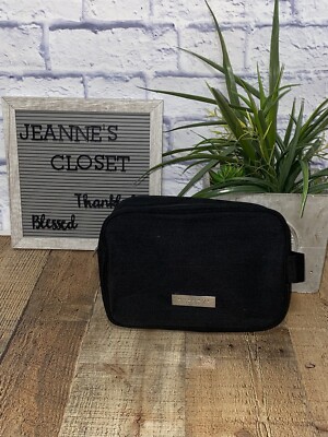 BVLGARI Cosmetics Bag Travel Pouch Toiletry Bag Black | eBay