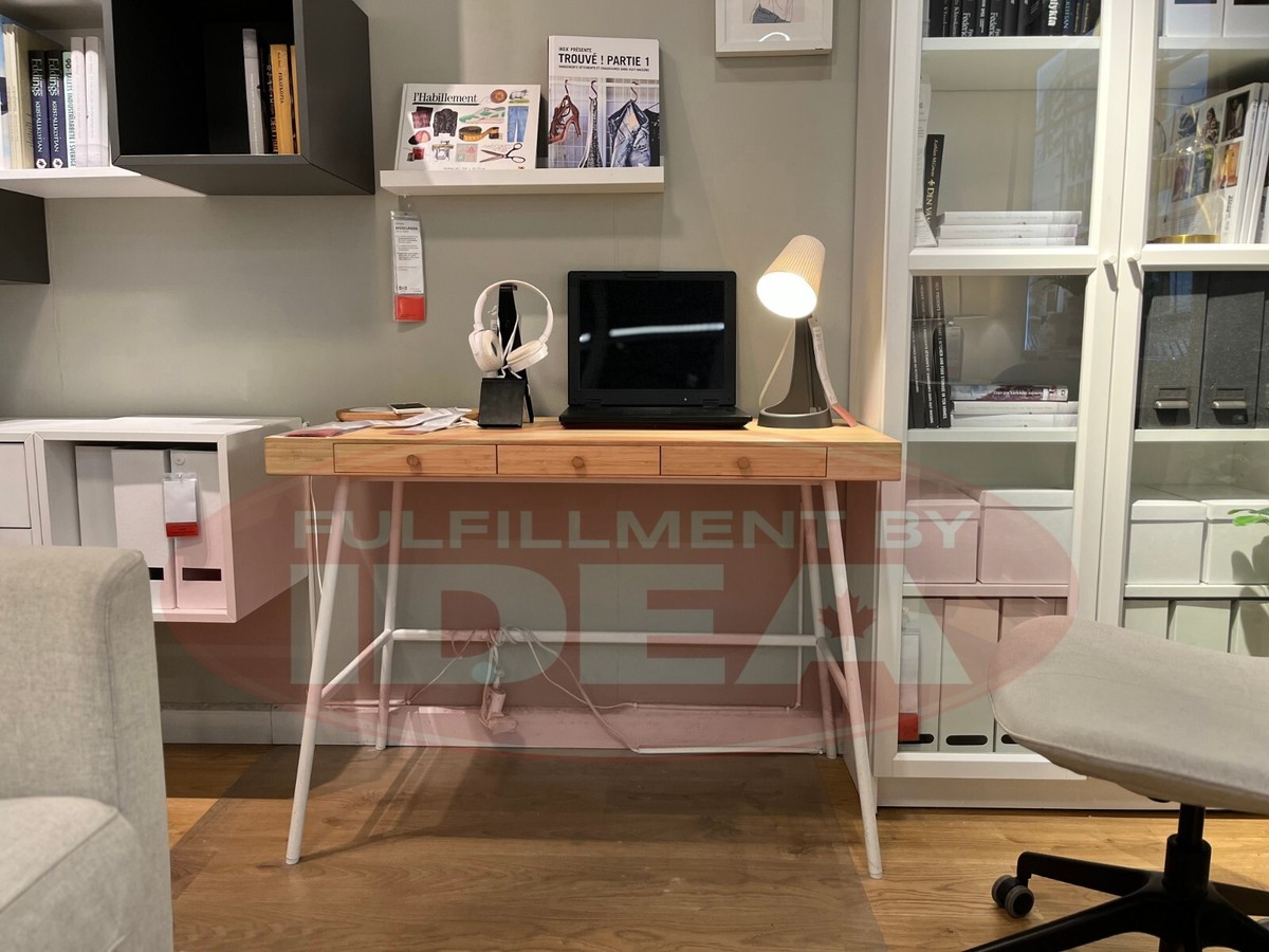 IKEA LILLÅSEN リルオーセン LILLÅSEN リルオーセン デスク, 竹