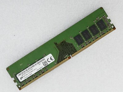 Micron 8GB DDR4 2666 MHz Desktop DIMM RAM 1Rx8 PC4-21300 MT