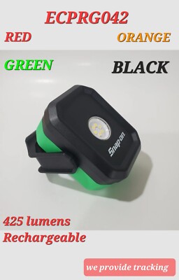 Snap On Tools 425 Lumens Rechargeable Shop work Light 4 colors