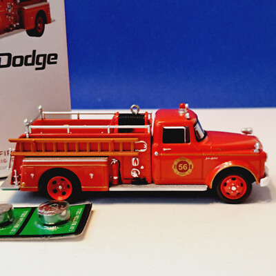 2023 Hallmark Keepsake Fire Brigade : 1956 Dodge Fire Engine