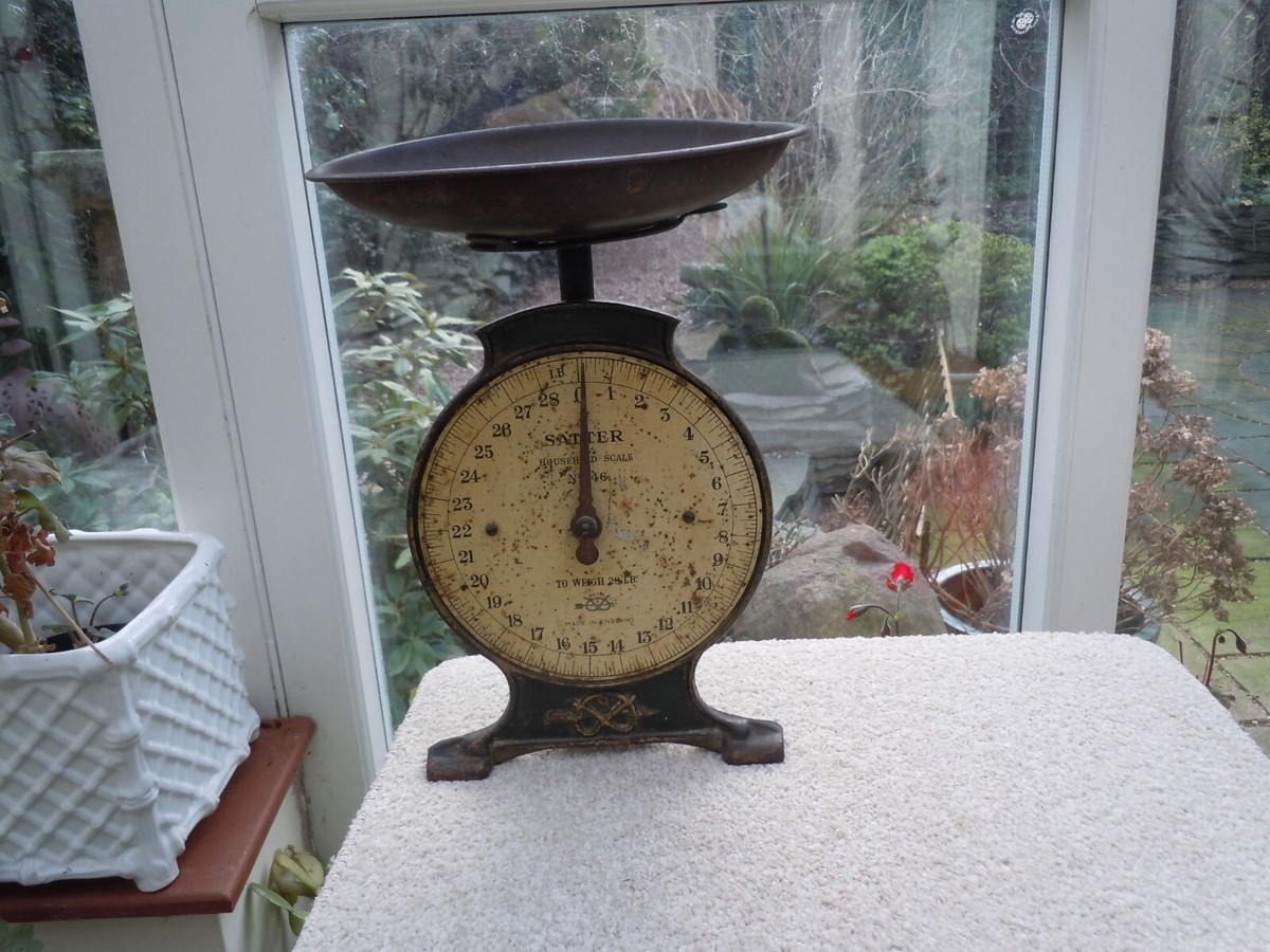 Antique Salter Kitchen Household Scales No.46 Made in England in