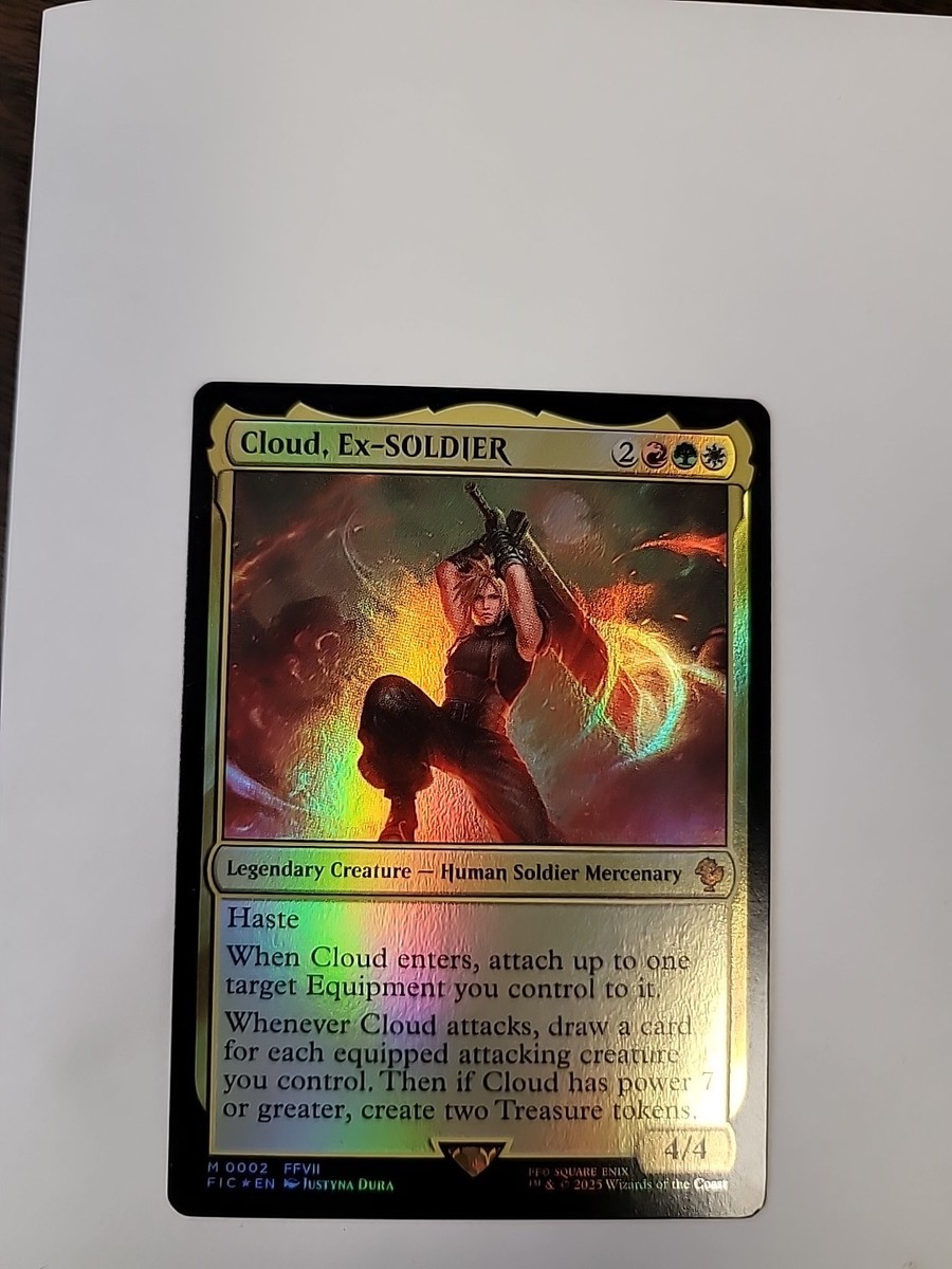 元ソルジャー、クラウド/Cloud, Ex-SOLDIER サージ 英語版 元