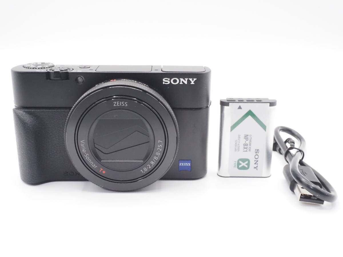 SONY CYBER SHOT DSC-RX100M5 RX100V ZEISS LENS Display in Japanese