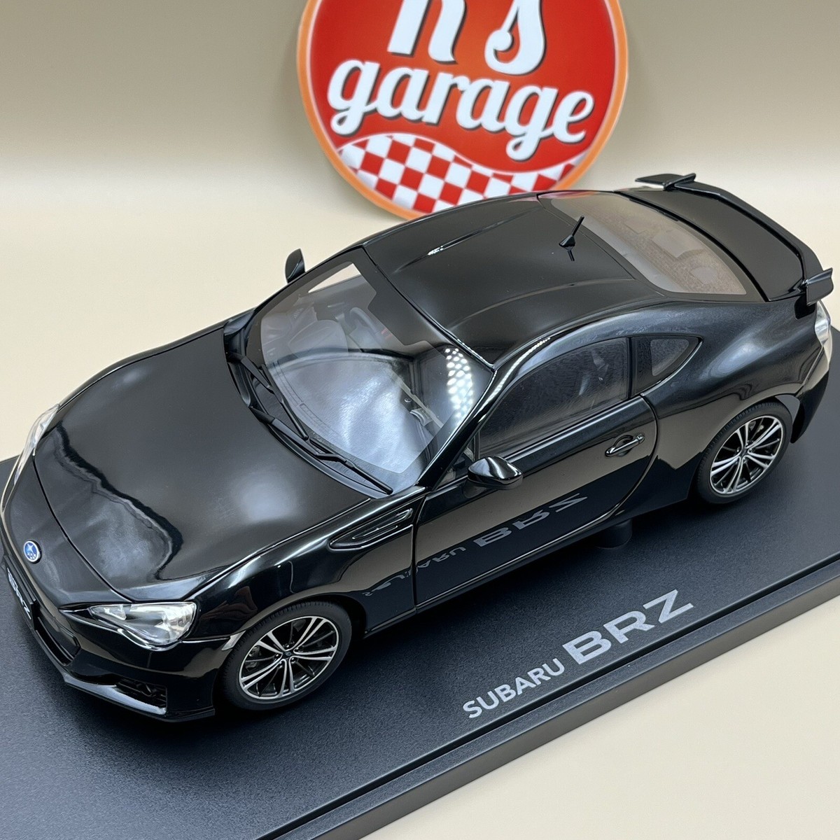 AUTOart 1/18 Subaru BRZ Black 86 Diecast Performance 78692 | eBay