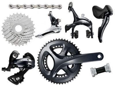 New Shimano Sora R3000 Road Group Groupset 2*9-speed 50/34t 170mm