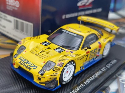 EBBRO 43707 1:43 AMEMIYA 雨宮 ASPARADRINK MAZDA RX-7 JGTC 2004 DIE