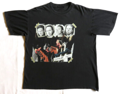 Metallica Vintage T Shirt 1998 Garage Inc. Tour 90's Rock Band