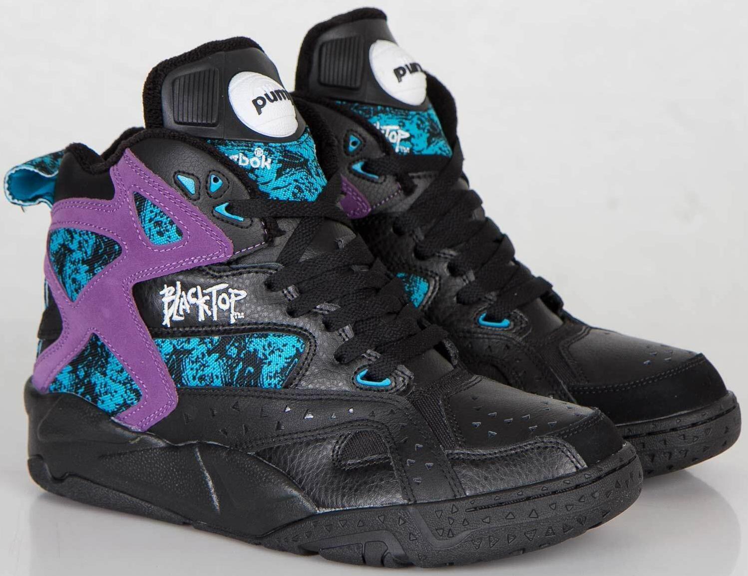 Size 12 - Reebok Blacktop Battleground Black Extreme Purple for