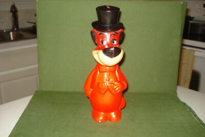 Vintage 1960's HUCKLEBERRY HOUND BANK Soaky LIKE, Hi Grade, HANNA