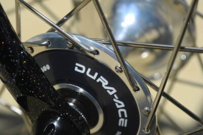 希少片歯】NJS 競輪 DURA-ACE HB-7600 120mm 前後 ピストクランク165mm