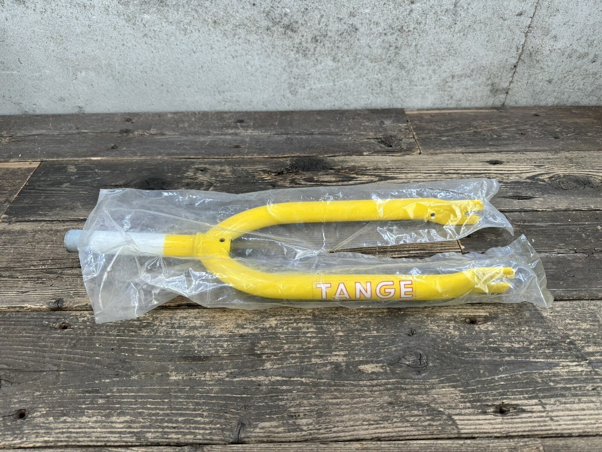 1980 Tange Tx-1200 NOS Bmx 20” Fork Old School Vintage Yellow | eBay