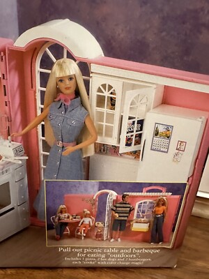 バービービンテージ☆ Barbie Mattel キッチンセット 1995年 バービー