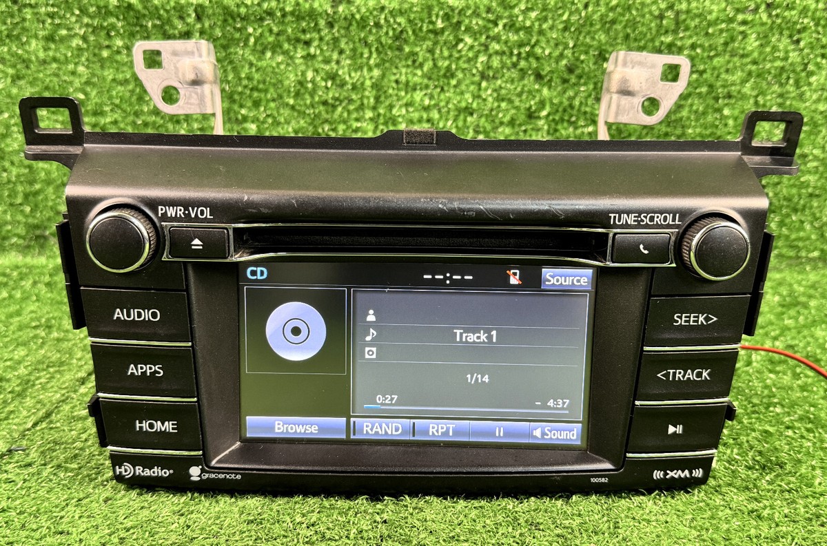 Toyota Rav4 13-18 HD radio Gracenote Navigation Screen 86140-0R180