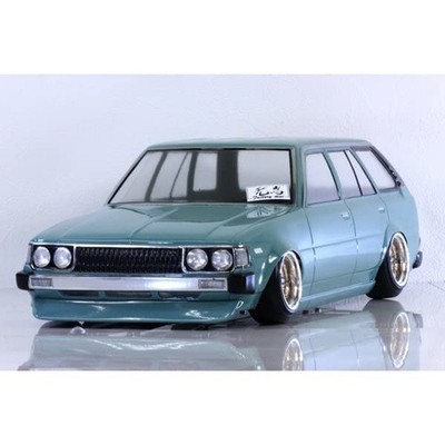 RC 1/10 Toyota Corolla Van KE70 Clear Body Set Unpainted Pandora