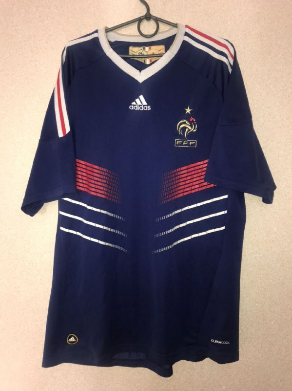 France Home football shirt 2009 - 2011 rare jersey adidas XL | eBay
