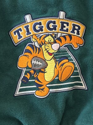 Tigger Disney Store vintage kids Letterman bomber varsity jacket