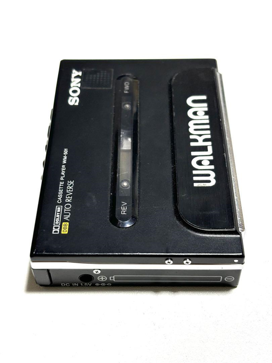 極美品！】整備済み SONY ウオークマン WM-501 ブラック 極美品