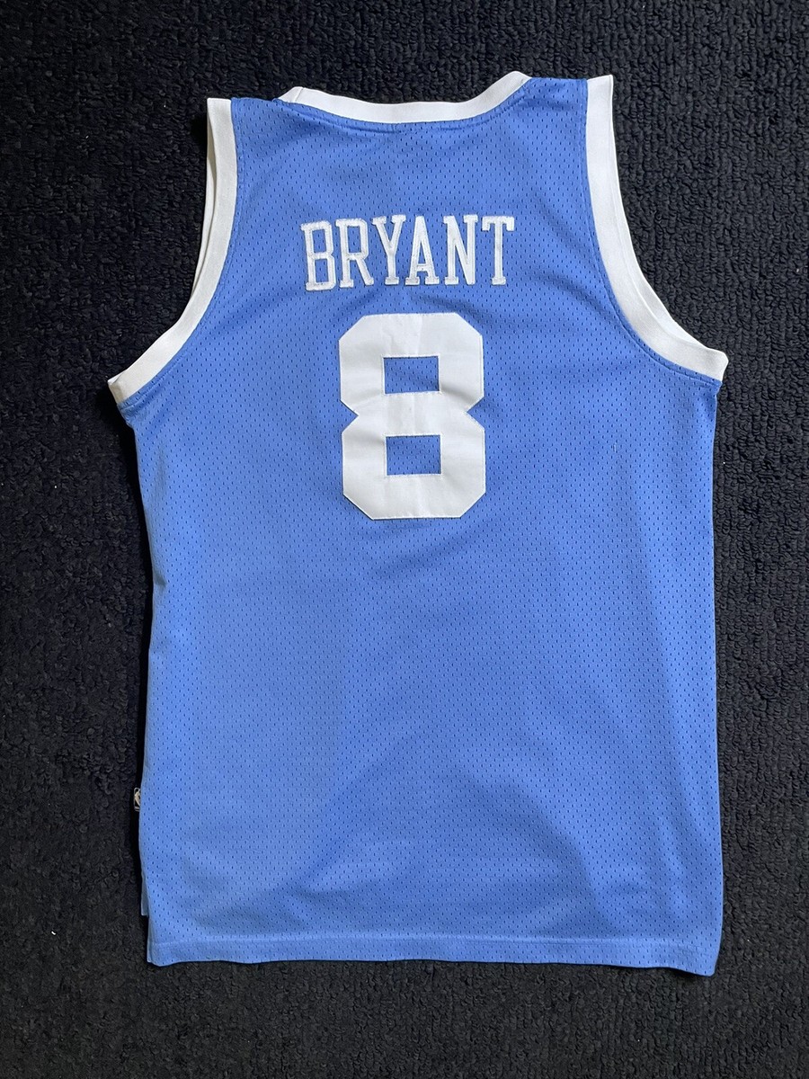K.BRYANT LAKERS スタジャン 水色 Los Angeles Lakers NBA #8 Kobe