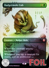 Badgermole Cub [Borderless Foil] #326 Prices | Magic Avatar: The