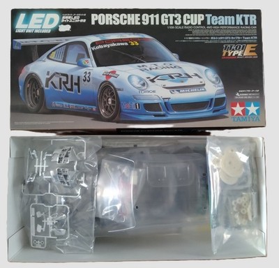 TAMIYA 1/10 #58422 RC 4WD PORSCHE 911 GT3 Cup TEAM KTR TT-01
