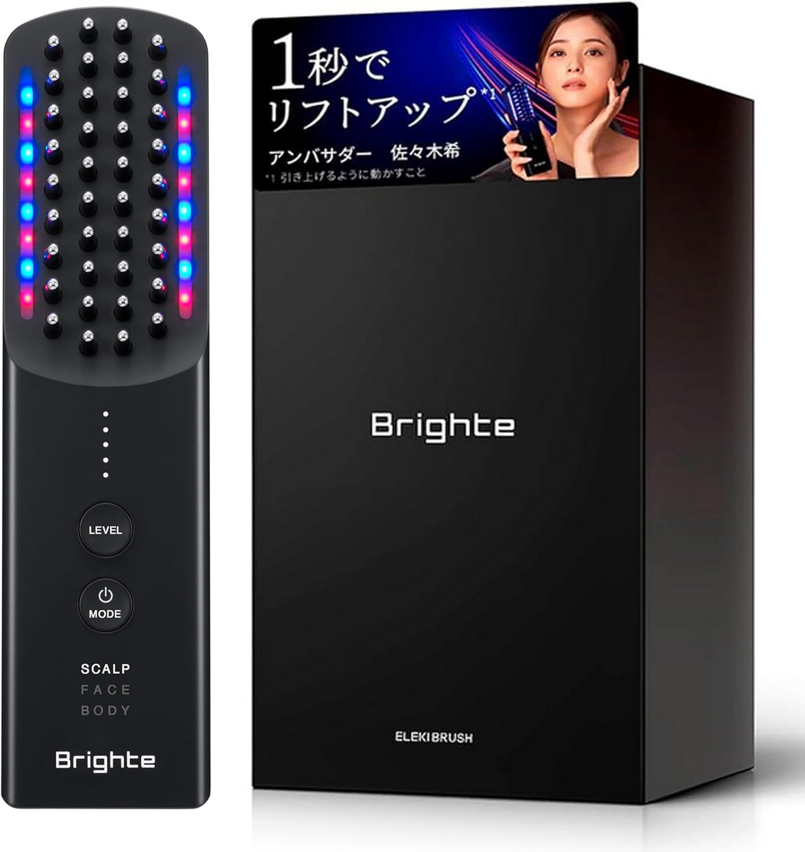 Brighte ELEKI BRUSH PLUS BRT-FSB180 Brush-Type Facial Device