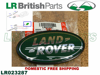 GENUINE LAND ROVER DECAL NAME PLATE TAILGATE LR2 11-14 NEW