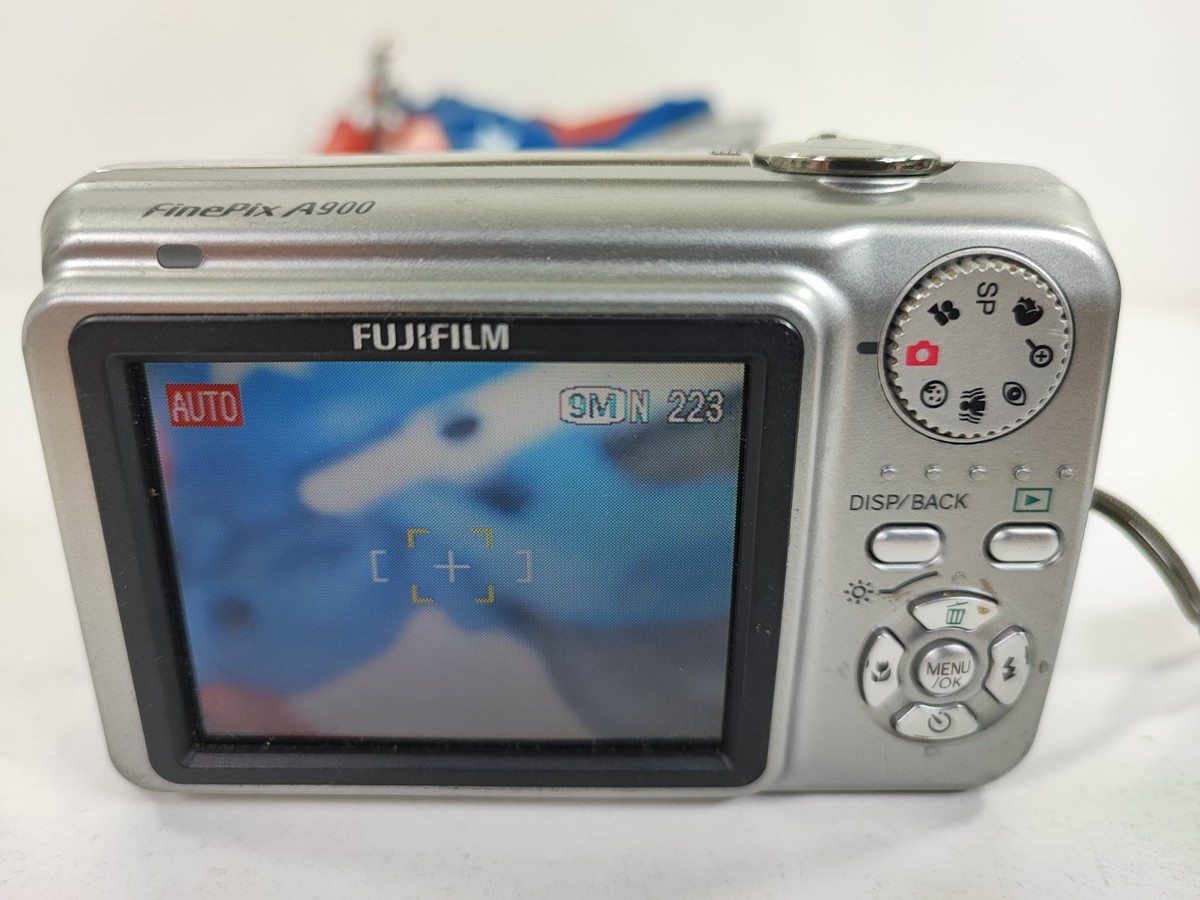 Fujifilm FinePix A Series A900 9.0MP Digital Camera - Silver | eBay