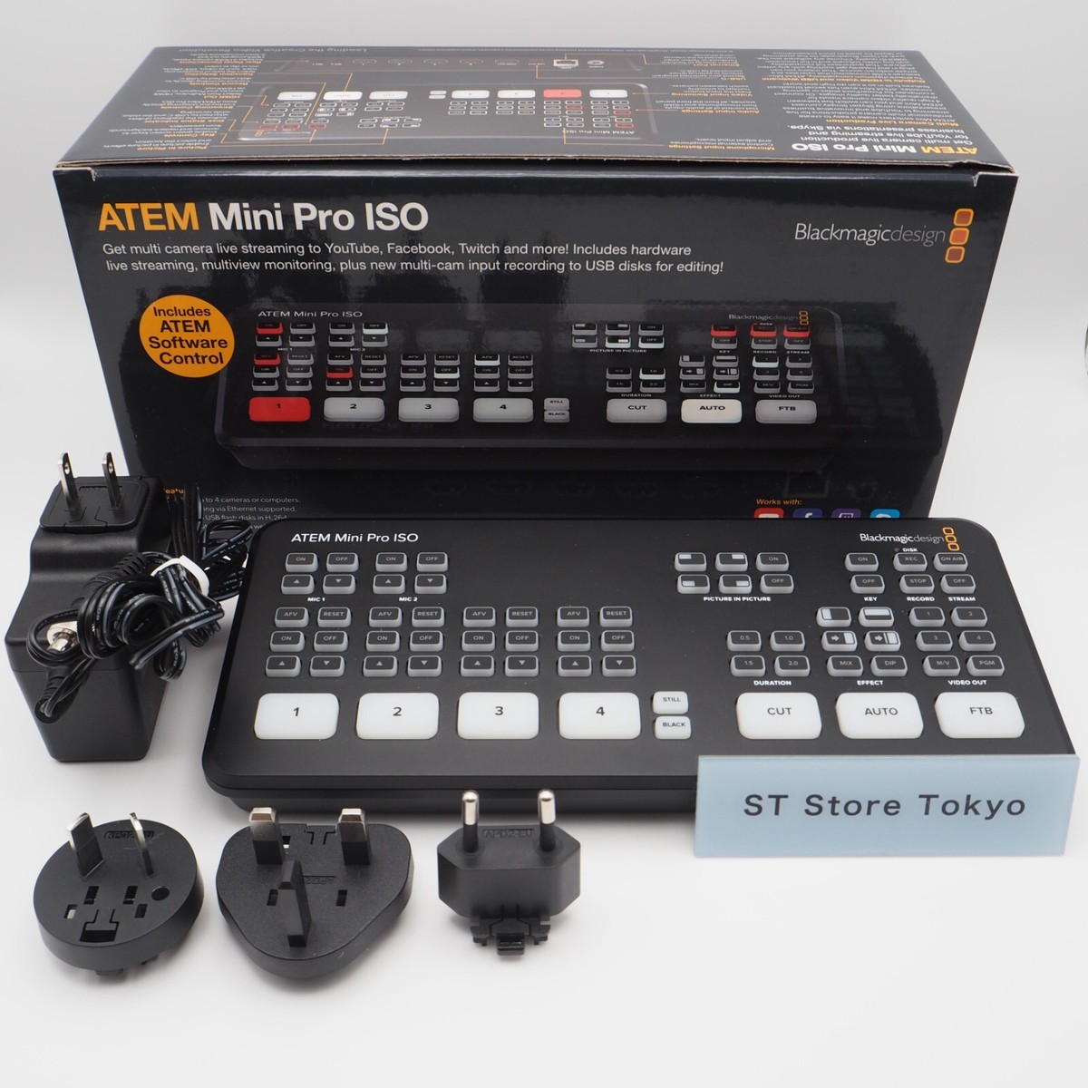 Near Mint] Blackmagic Design ATEM Mini Pro ISO Live Production